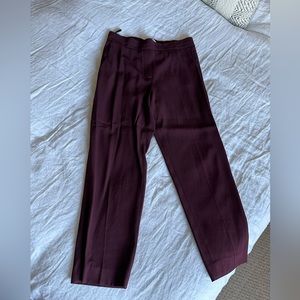 Maroon Babaton CONAN Pants